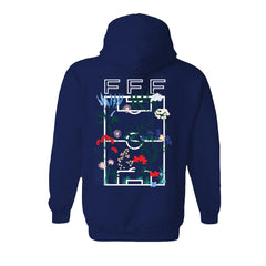 France National Team Vive La Fete Women's Soccer Field Fleece Hood / Soccer On sale