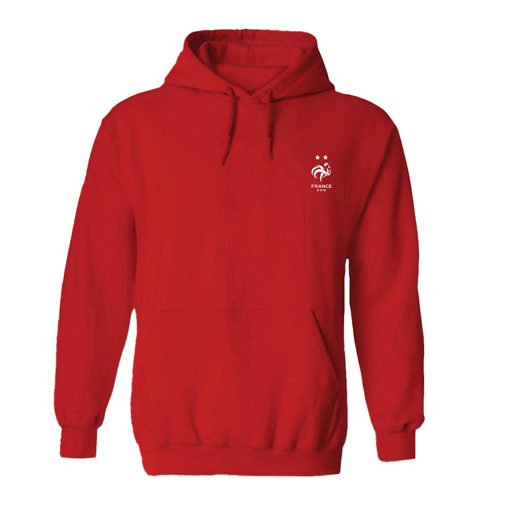 France National Team Vive La Fete Women's Color Badge Fleece Hoodie / Soccer Sale