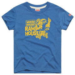NFL Los Angeles Rams Homage Youth Whose House Mascot Tri-Blend T-Shirt