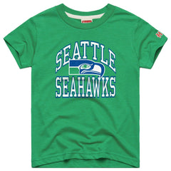 NFL Seattle Seahawks Homage Youth Arch Tri-Blend T-Shirt