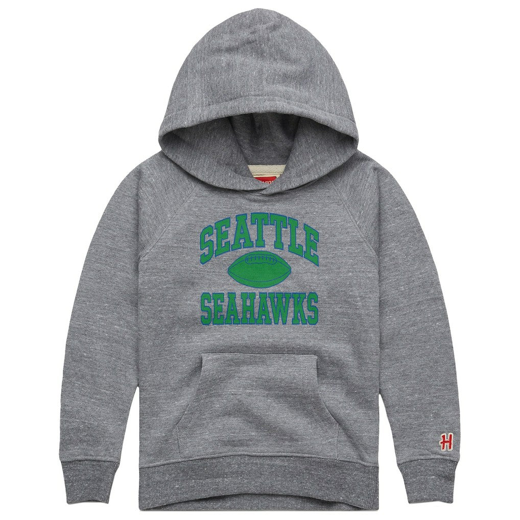 NFL Seattle Seahawks Homage Youth Gridiron Tri-Blend Hoodie