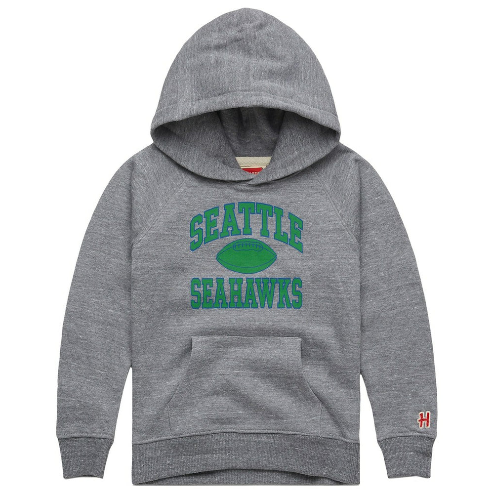NFL Seattle Seahawks Homage Youth Gridiron Tri-Blend Hoodie