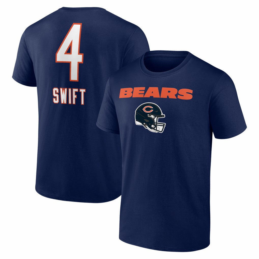NFL Chicago Bears D'Andre Swift  Team Wordmark T-Shirt