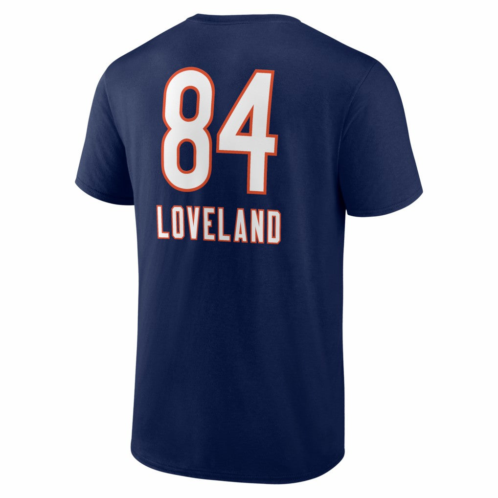 NFL Chicago Bears Colston Loveland  Team Wordmark T-Shirt