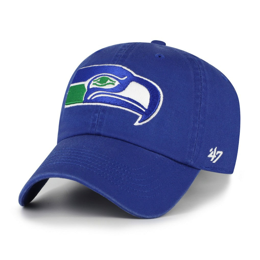 NFL Seattle Seahawks '47 Clean Up Throwback Adjustable Hat