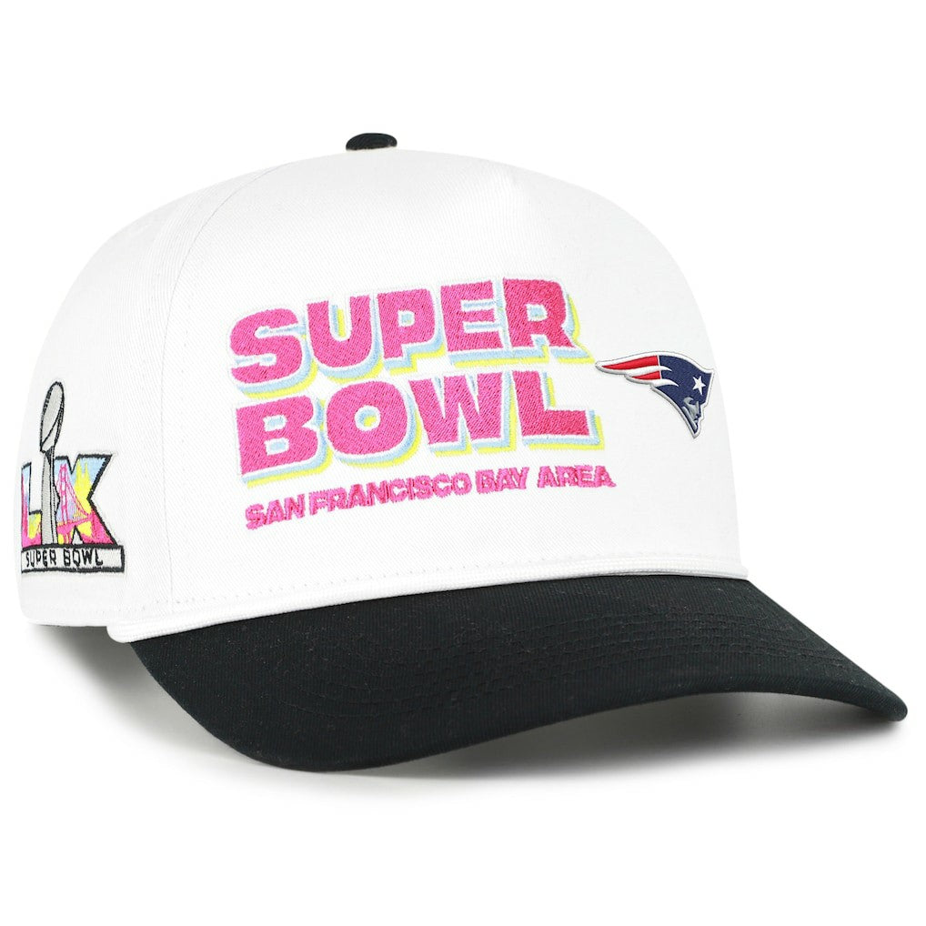 NFL New England Patriots '47 Super Bowl LX Stacked Hitch Adjustable Hat