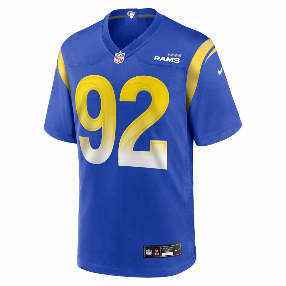NFL Los Angeles Rams Harrison Mevis  Team Game Jersey