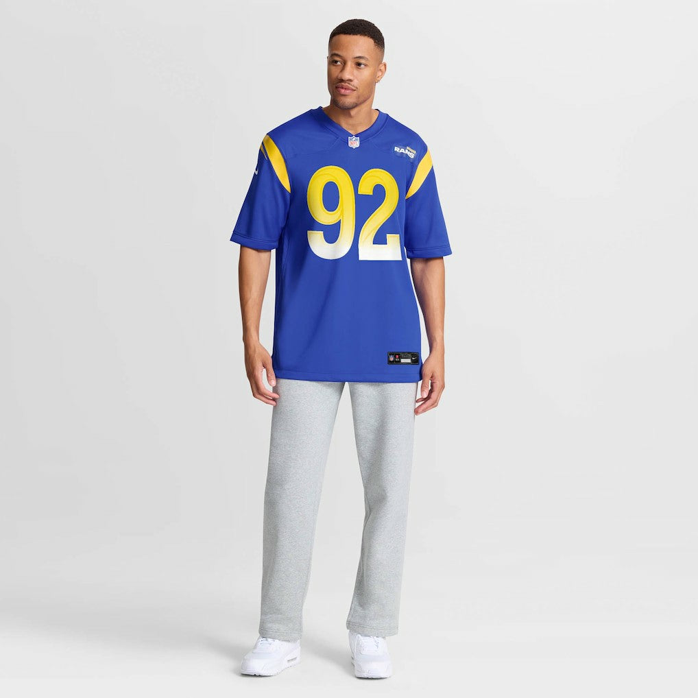 NFL Los Angeles Rams Harrison Mevis  Team Game Jersey