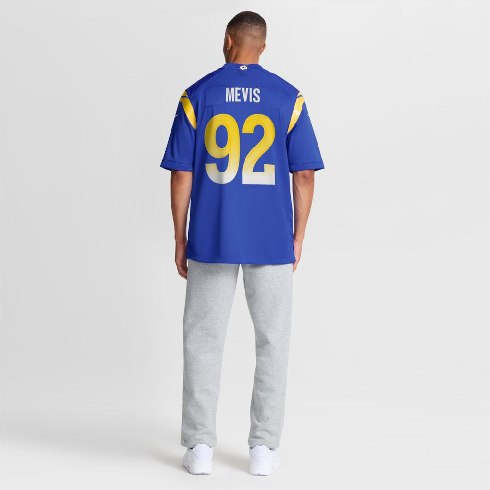NFL Los Angeles Rams Harrison Mevis  Team Game Jersey