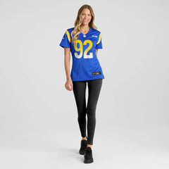 NFL Los Angeles Rams Harrison Mevis  Women's Team Game Jersey