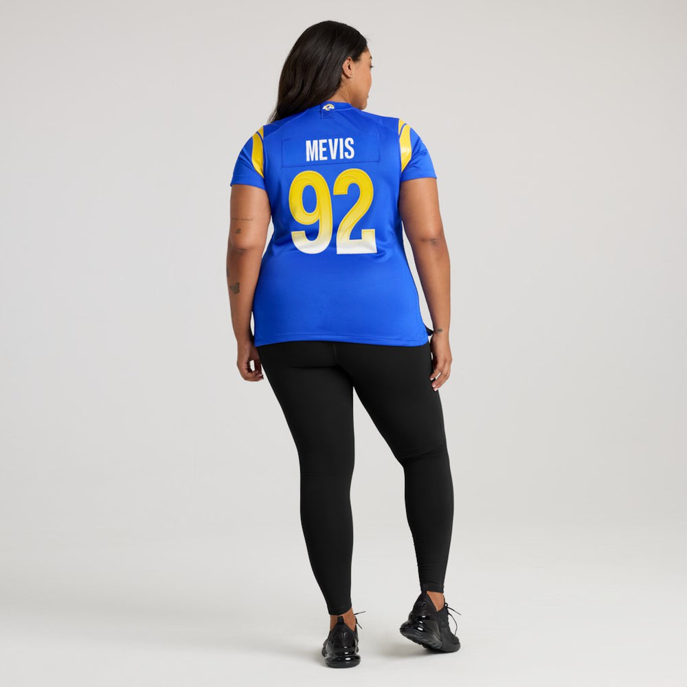 NFL Los Angeles Rams Harrison Mevis  Women's Team Game Jersey