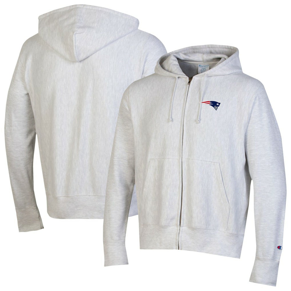 NFL New England Patriots Reverse Weave Full-Zip Hoodie
