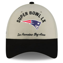 NFL New England Patriots Super Bowl LX 9FORTY Adjustable Hat