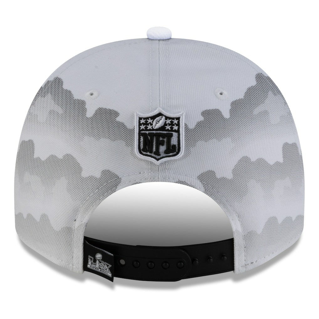 NFL New England Patriots Super Bowl LX Tarmac 9FIFTY Snapback Hat
