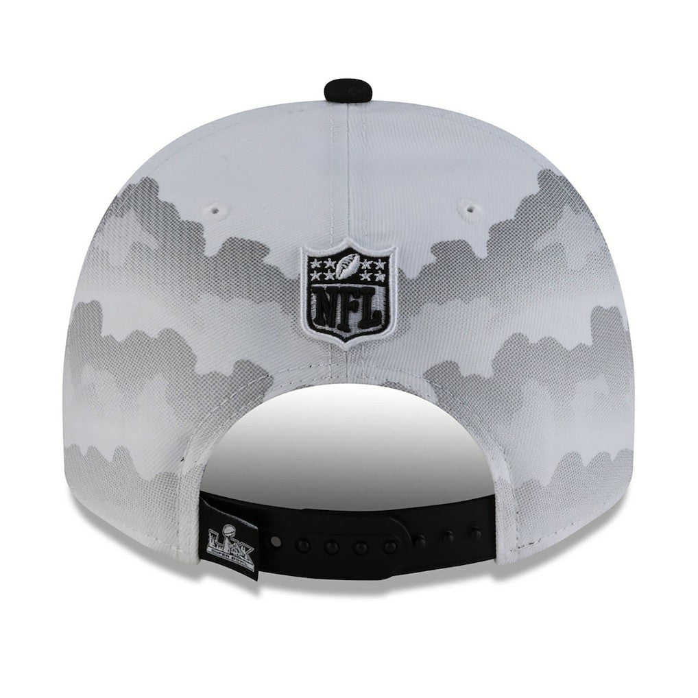 NFL New England Patriots Super Bowl LX Tarmac 9FIFTY Snapback Hat