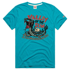 Arizona Diamondbacks Homage Tri-Blend Hyperlocal T-Shirt - Teal