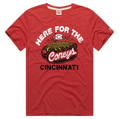 Cincinnati Reds Homage Tri-Blend Hyperlocal T-Shirt - Red