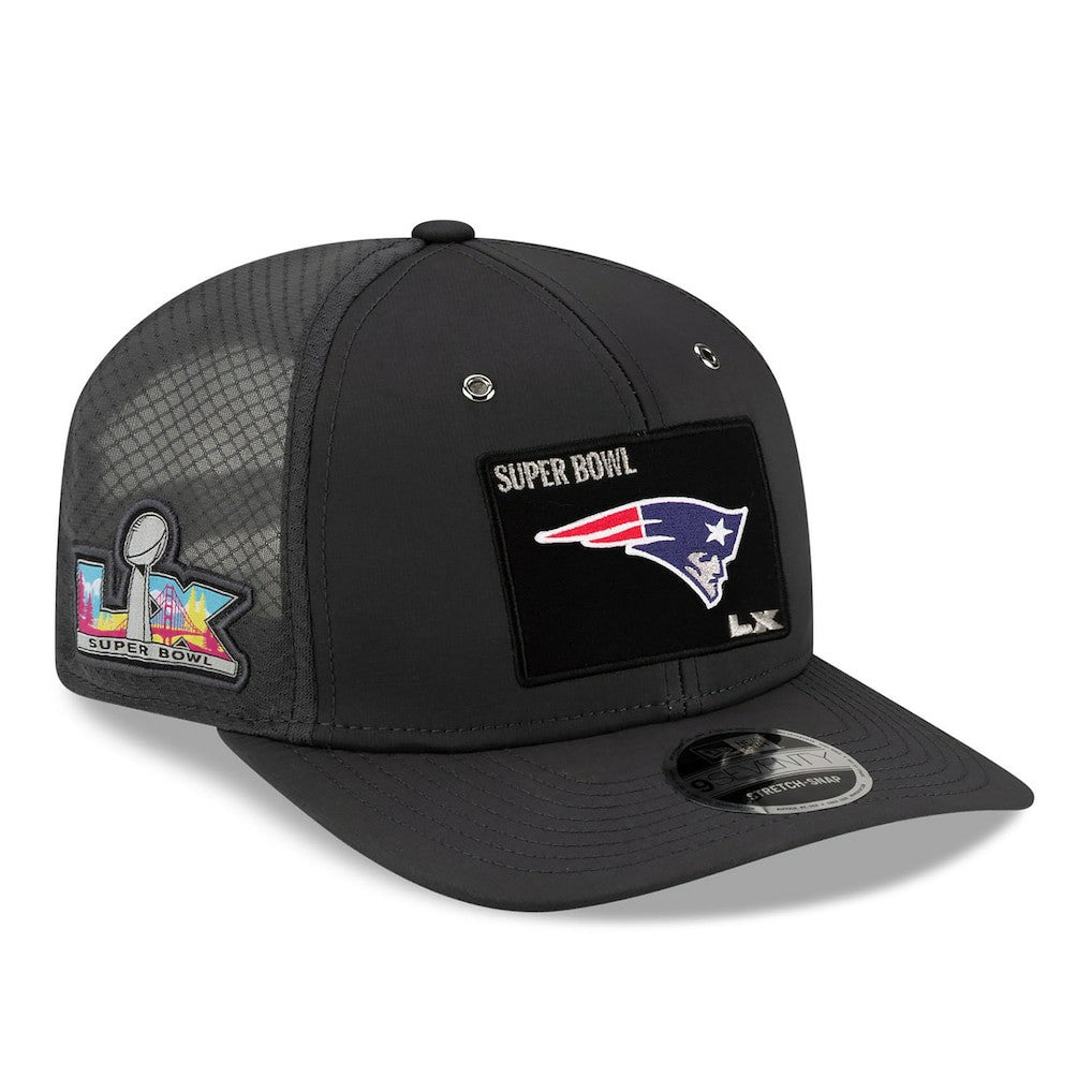 NFL New England Patriots Super Bowl LX Opening Night 9SEVENTY Adjustable Hat