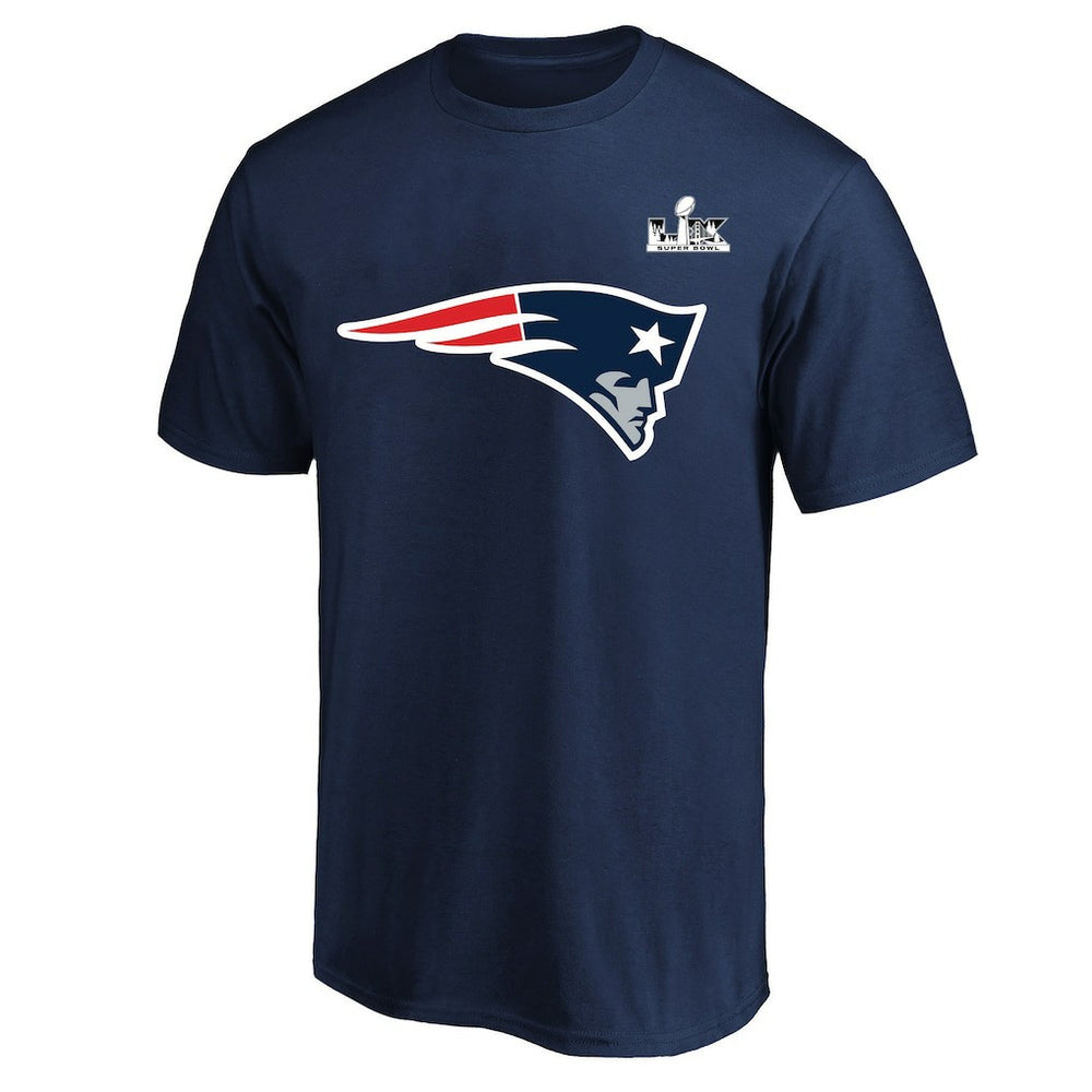 NFL New England Patriots Drake Maye  Super Bowl LX Patch Big & Tall Name & Number T-Shirt