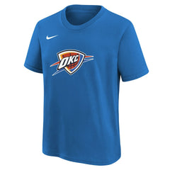 Oklahoma City Thunder Youth Team Essential Logo T-Shirt - Blue | Nike shop