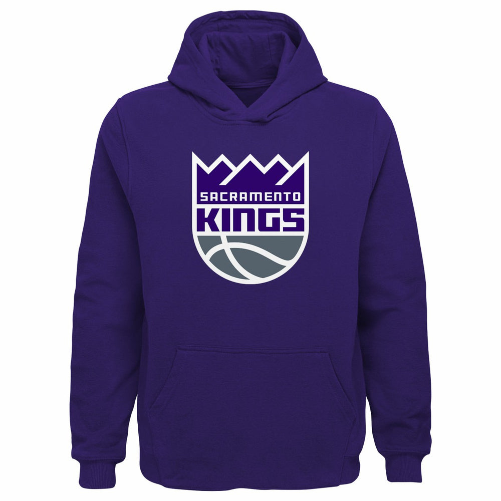 Sacramento Kings Outerstuff Youth Primary Logo Pullover Hoodie - Purple online
