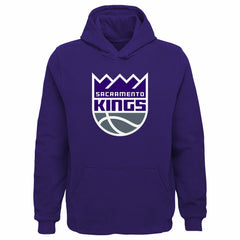 Sacramento Kings Outerstuff Youth Primary Logo Pullover Hoodie - Purple online