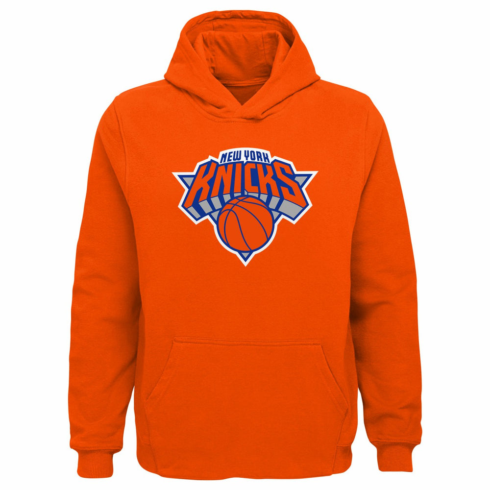 New York Knicks Outerstuff Youth Primary Logo Pullover Hoodie - Orange online