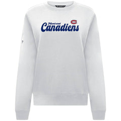 Montreal Canadiens Levelwear Women's Yvette Big Script Tri-Blend Sweatshirt