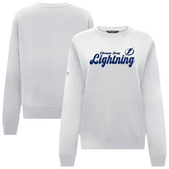 Tampa Bay Lightning Levelwear Women's Yvette Big Script Tri-Blend Sweatshirt