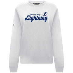 Tampa Bay Lightning Levelwear Women's Yvette Big Script Tri-Blend Sweatshirt