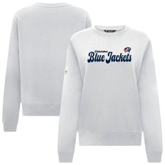 Columbus Blue Jackets Levelwear Women's Yvette Big Script Tri-Blend Sweatshirt