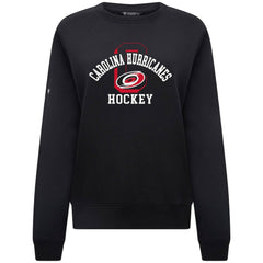 Carolina Hurricanes Levelwear Women's Yvette Limelight Big Letter Sweatshirt