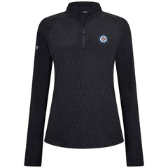 Winnipeg Jets Levelwear Women's Spike Raglan Quarter-Zip Top