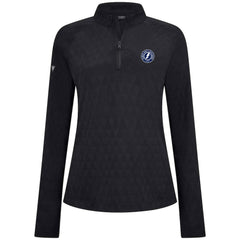 Tampa Bay Lightning Levelwear Women's Spike Raglan Quarter-Zip Top