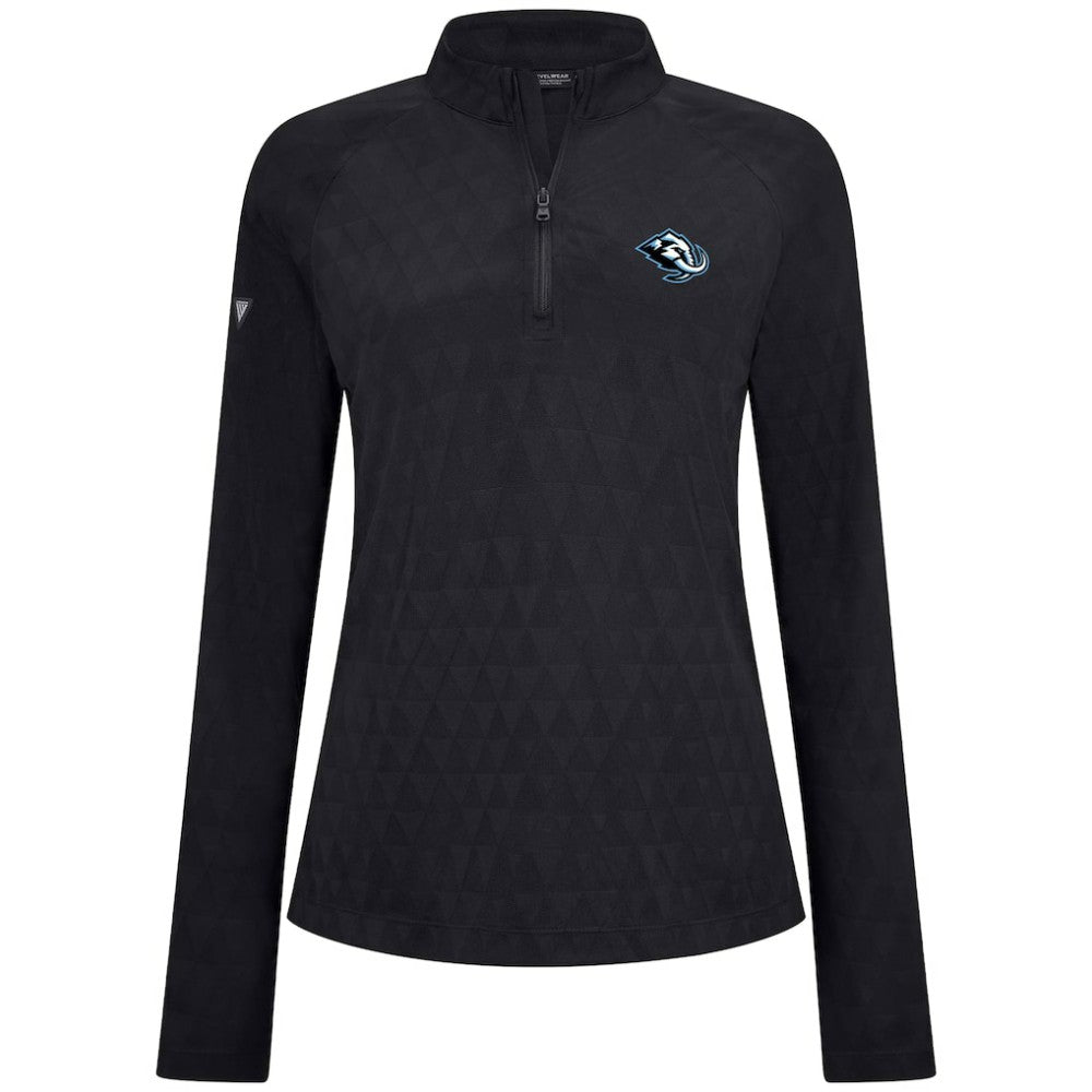 Utah Mammoth Levelwear Women's Spike Raglan Quarter-Zip Top