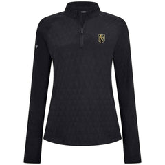 Vegas Golden Knights Levelwear Women's Spike Raglan Quarter-Zip Top