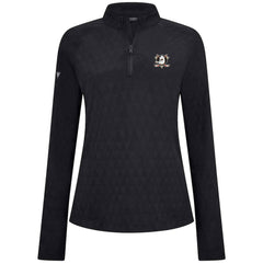 Anaheim Ducks Levelwear Women's Spike Raglan Quarter-Zip Top