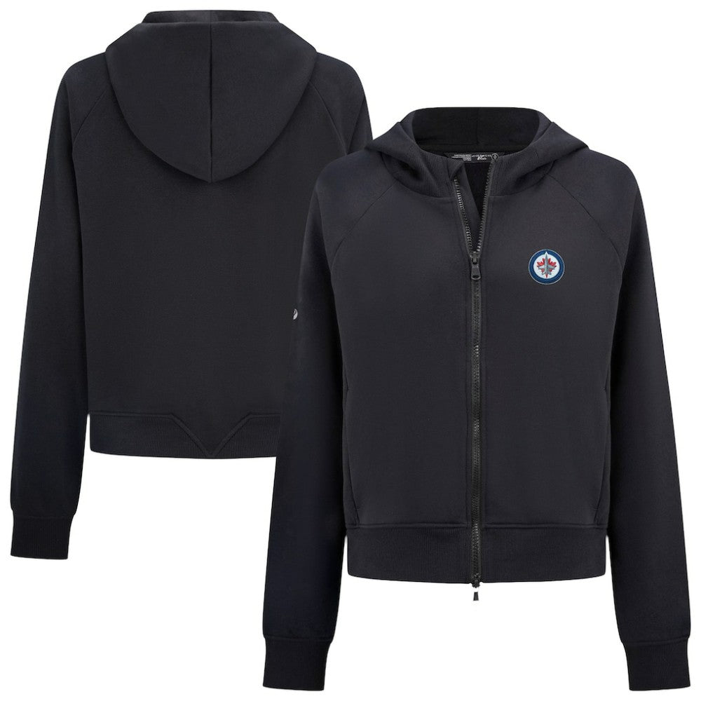 Winnipeg Jets Levelwear Women's Judd Raglan Full-Zip Hoodie