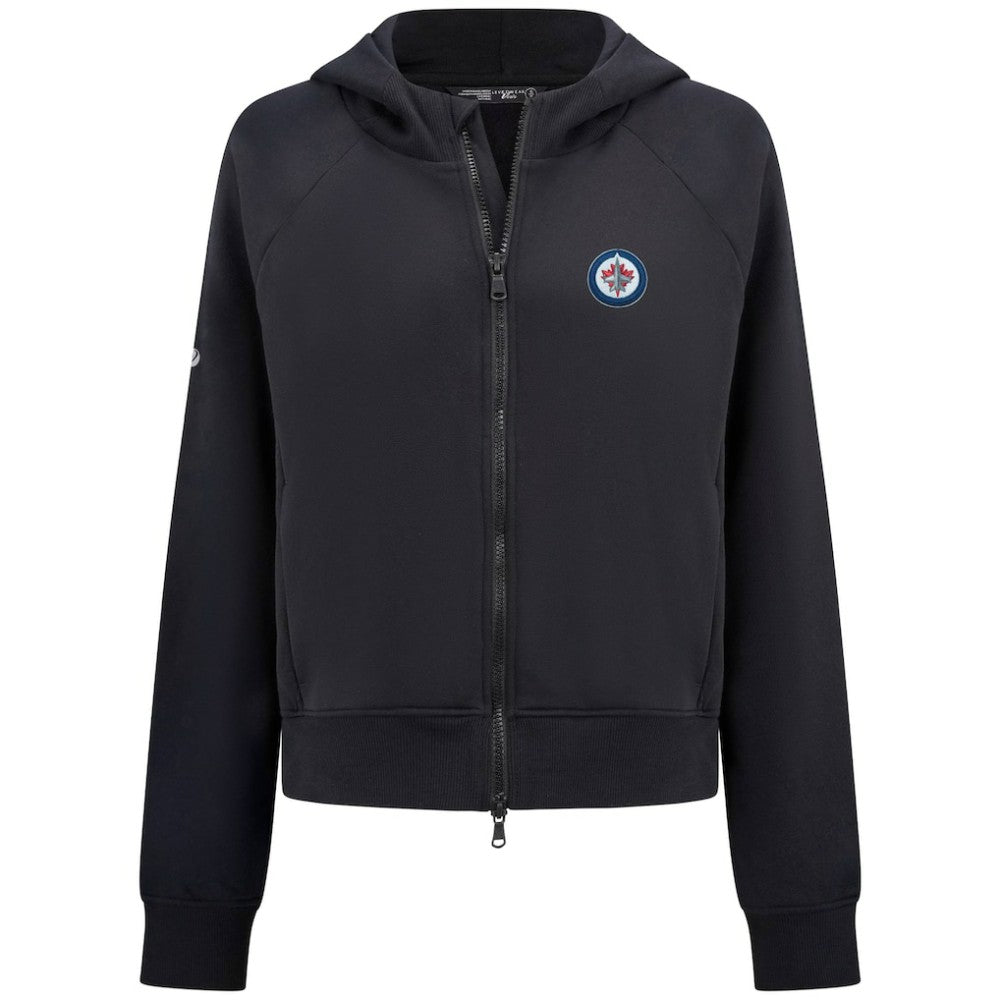 Winnipeg Jets Levelwear Women's Judd Raglan Full-Zip Hoodie