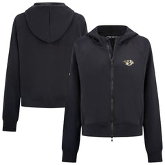 Nashville Predators Levelwear Women's Judd Raglan Full-Zip Hoodie