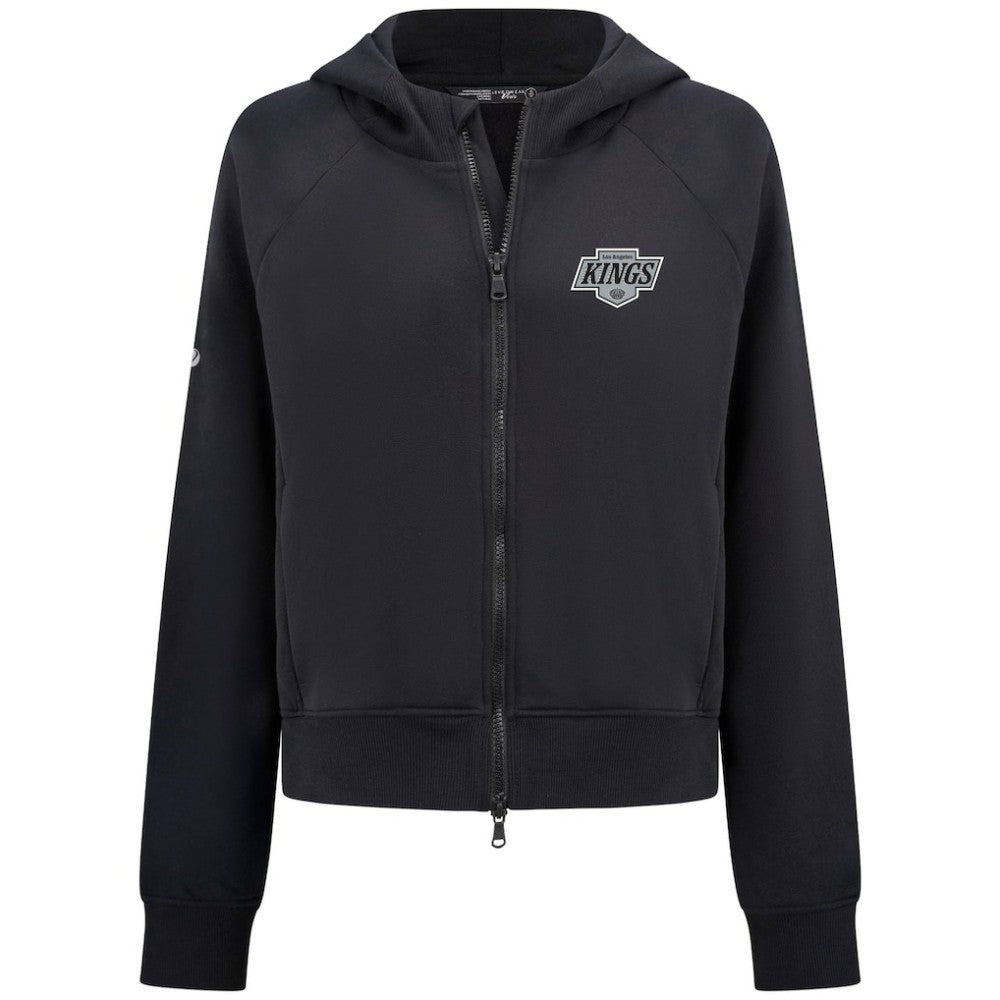Los Angeles Kings Levelwear Women's Judd Raglan Full-Zip Hoodie