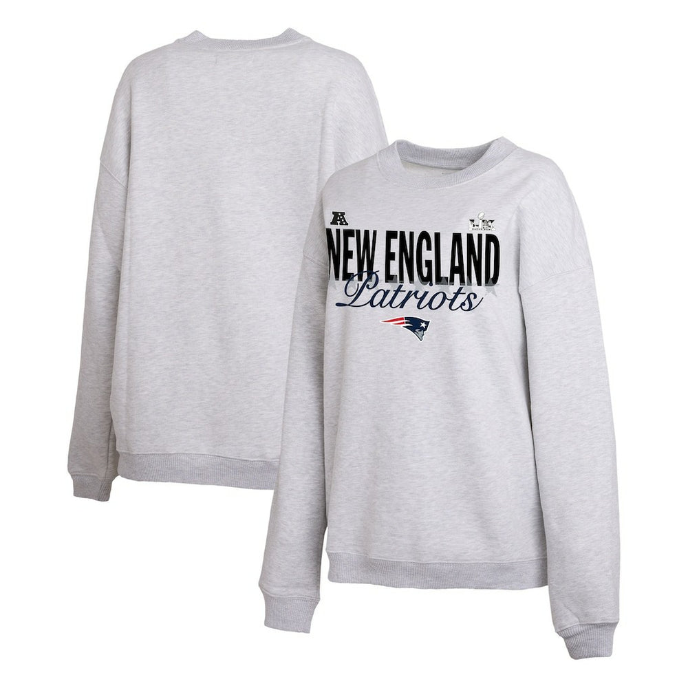 NFL New England Patriots WEAR by Erin Andrews Women's Super Bowl LX Fleece Sweatshirt