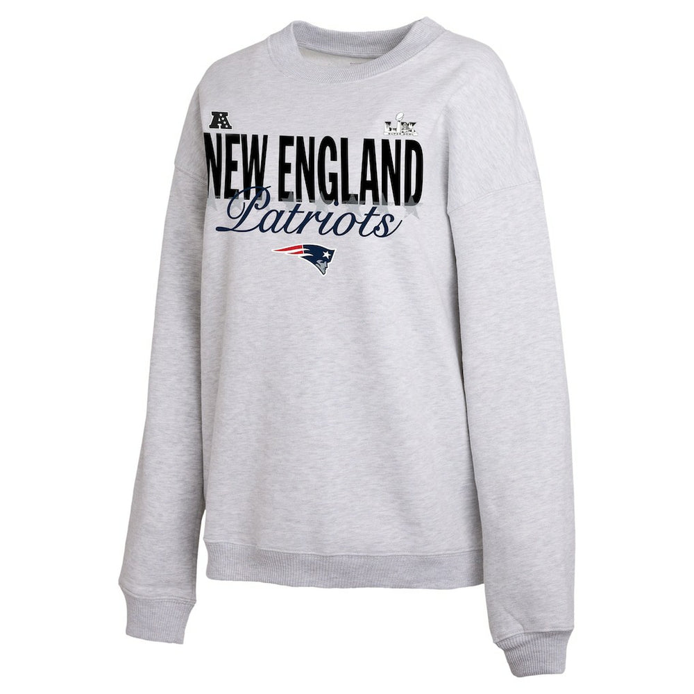 NFL New England Patriots WEAR by Erin Andrews Women's Super Bowl LX Fleece Sweatshirt