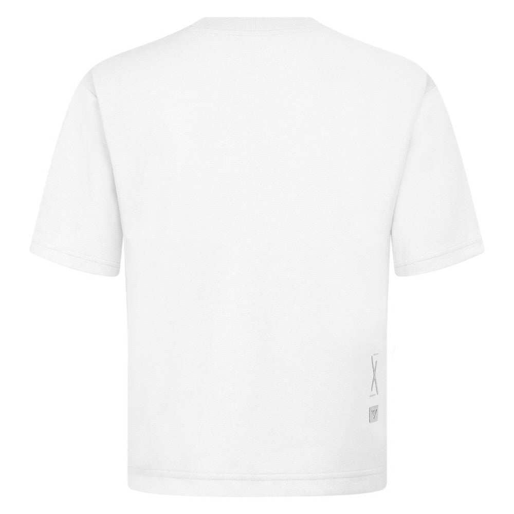 Chicago Cubs Levelwear Spring Training Badge Luxe Signature Knit T-Shirt - White
