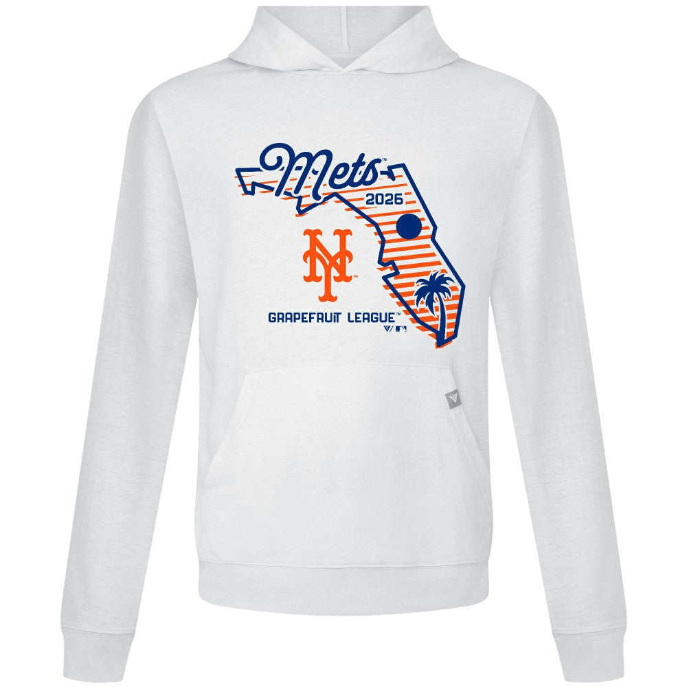 New York Mets Levelwear Sunrise Relay Hoodie - White