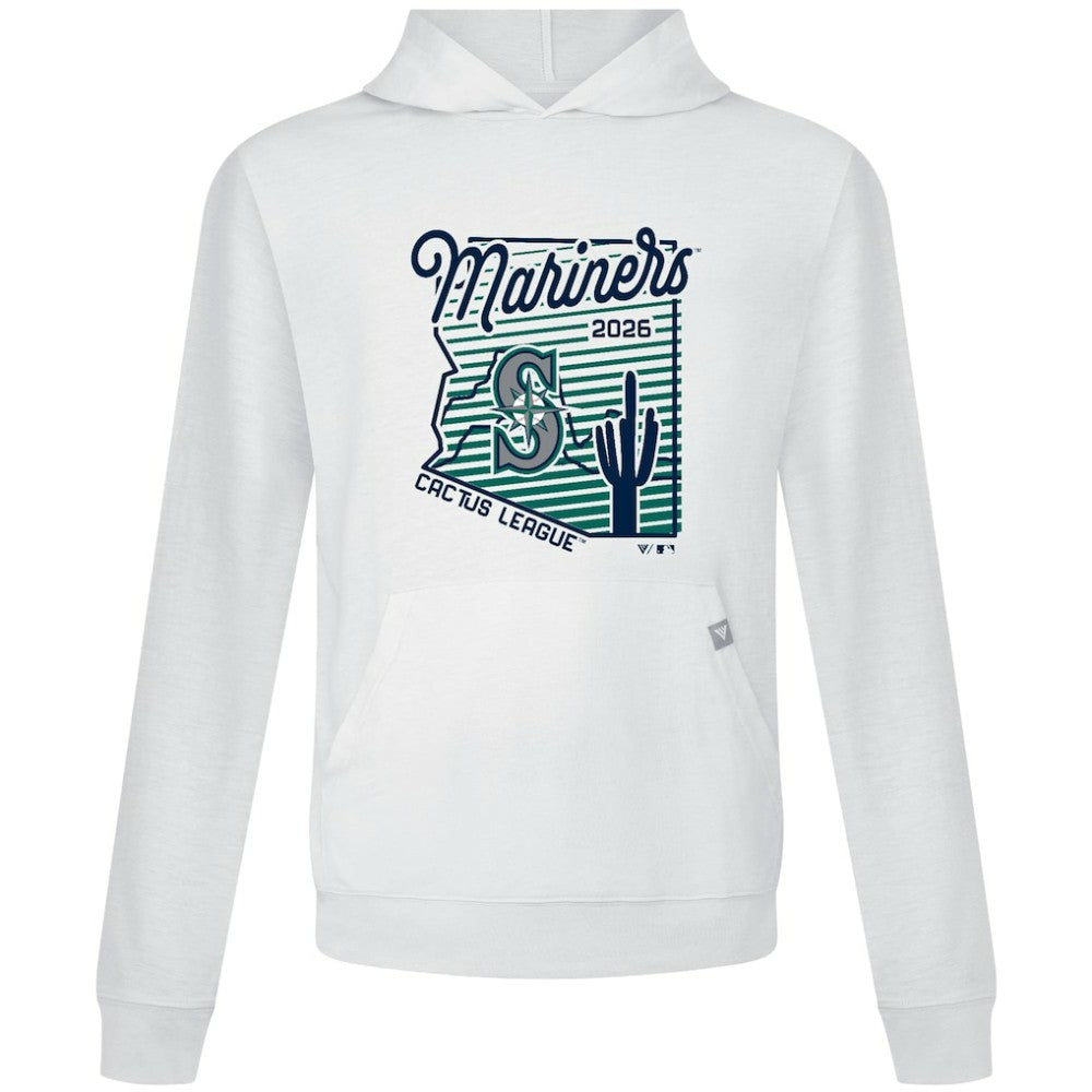 Seattle Mariners Levelwear Sunrise Relay Hoodie - White