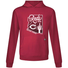Cincinnati Reds Levelwear Sunrise Relay Hoodie - Red