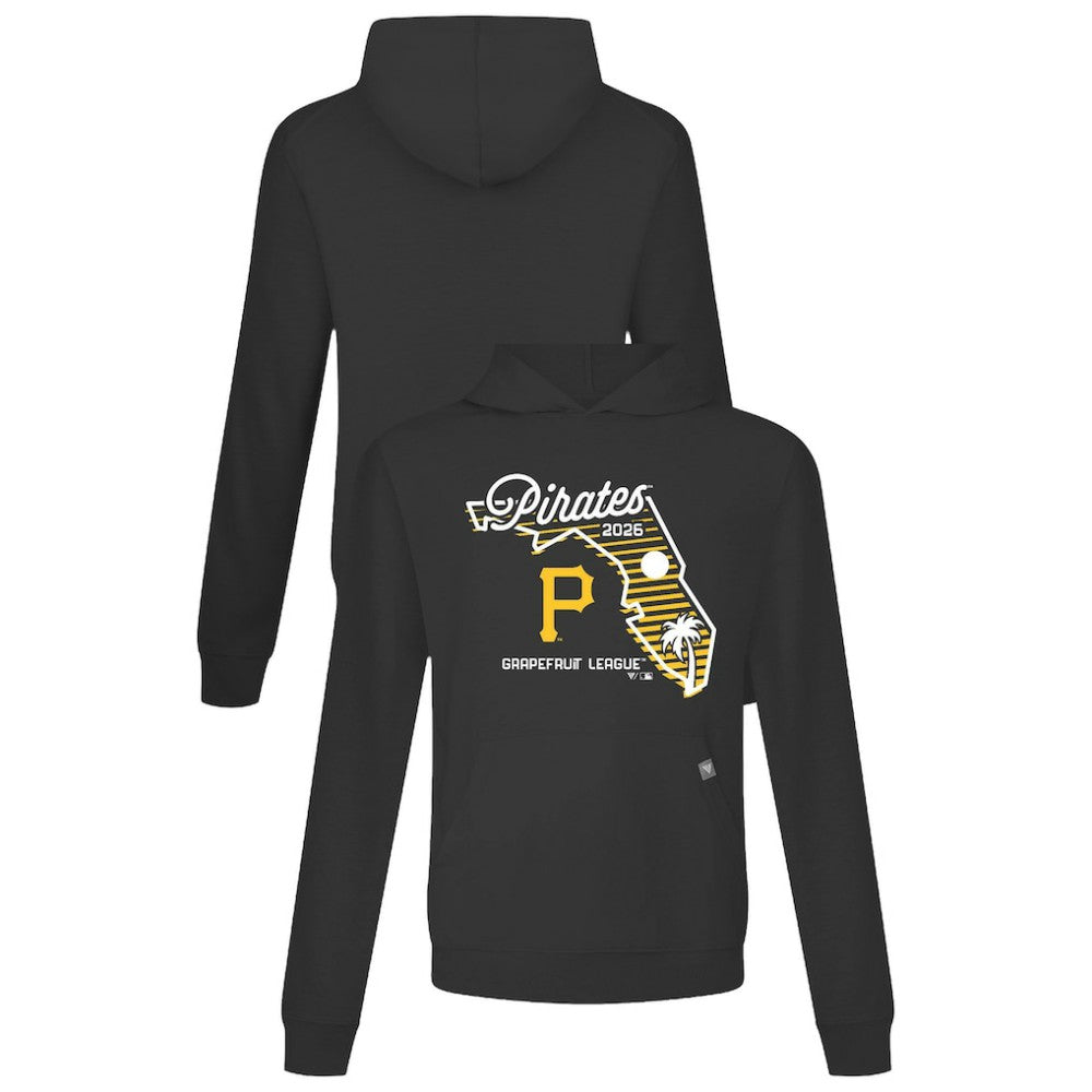 Pittsburgh Pirates Levelwear Sunrise Relay Hoodie - Black