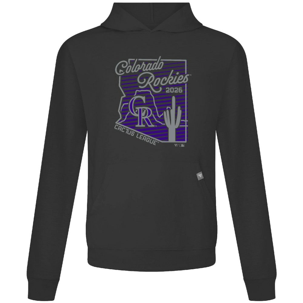 Colorado Rockies Levelwear Sunrise Relay Hoodie - Black