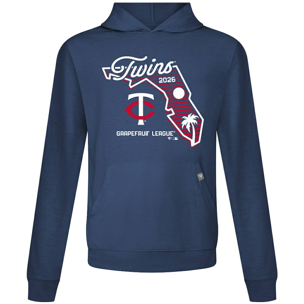 Minnesota Twins Levelwear Sunrise Relay Hoodie - Navy